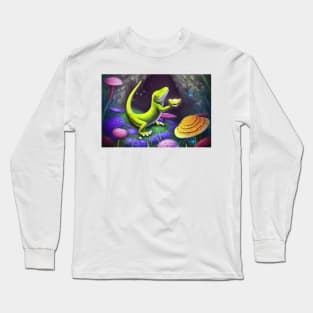 Gecko smile Long Sleeve T-Shirt